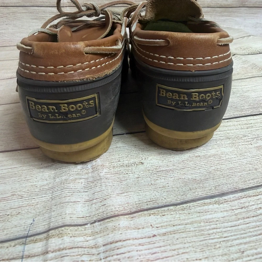 L.L.Bean Rubber Mocs duck boots. 11.5